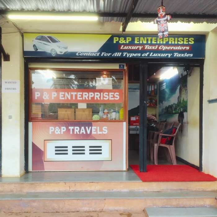 P & P Enterprises Office in Dharwad, Karnataka - Trusted Travel Agency
