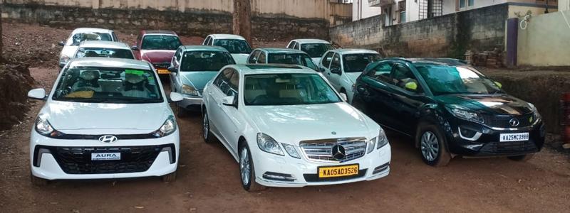 Clean and Comfortable Car for Rent in Dharwad - P & P Enterprises Travel Services